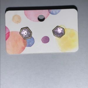Isabelle and Chloe purple Studs